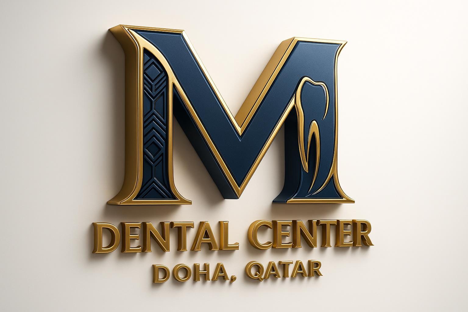 M Dental Center Logo